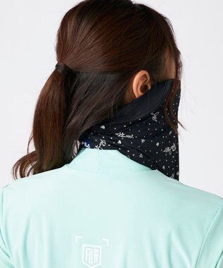 FILA GOLF／marie claire 【FILA GOLF】フェイスマスク ブラック