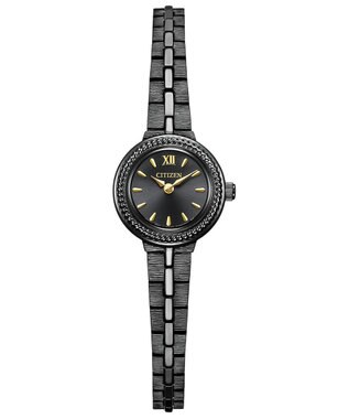 CITIZEN 【特定店取扱いモデル】クラシカルで繊細なブレスバンドのラウンドモデル EG2986-53E ブラック
