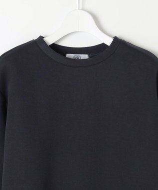 J.PRESS LADIES ダンボールジャージー カットソー ネイビー系