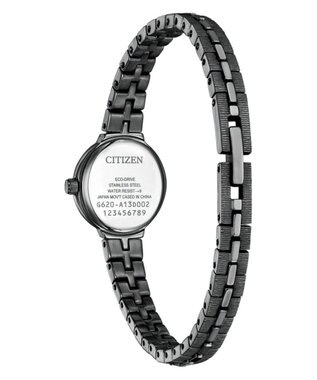 CITIZEN 【特定店取扱いモデル】クラシカルで繊細なブレスバンドのラウンドモデル EG2986-53E ブラック
