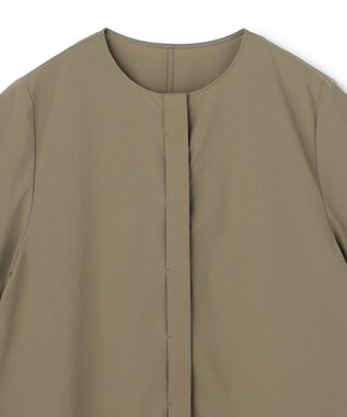 UNFILO 【セットアップ着用可】FINE MOVE ブラウス カーキ