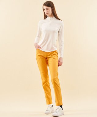 23区GOLF 【WOMEN】【ストレッチ】アポロック ベーシックパンツ イエロー系