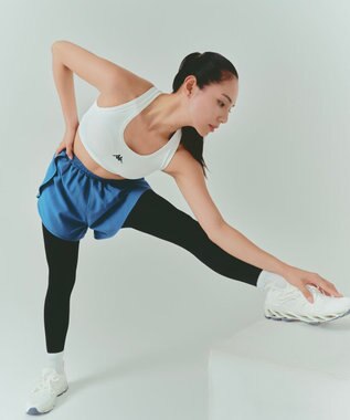 OP／FILA 【Kappa】パンツドッキングレギンス ブルー