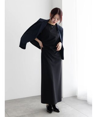 Te chichi ドレープ I ラインワンピース【AOYAMA FASHION ASSOCIATION × Te chichi】