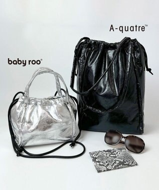 ROOTOTE 1334【キラキラ光る】LT.アーキャトル.ブリング-ブリング-A 02：ブラック