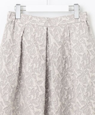 Feroux 【セットアイテム】ニット×ジャガードスカート セット ピンク系