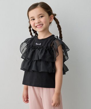 ANY KIDS 3WAY フリルドッキングTシャツ