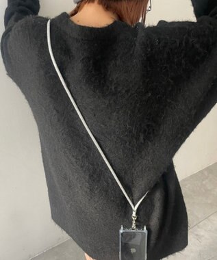 WEGO シート付きロープストラップ シルバー