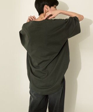 AMERICAN HOLIC BROOKLYN カレッジロゴBIGTシャツ Charcoal Gray