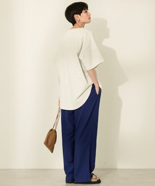 AMERICAN HOLIC BROOKLYN カレッジロゴBIGTシャツ Oatmeal