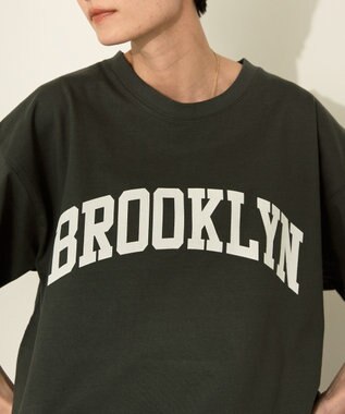 AMERICAN HOLIC BROOKLYN カレッジロゴBIGTシャツ Charcoal Gray