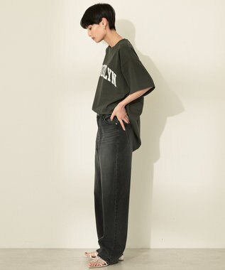 AMERICAN HOLIC BROOKLYN カレッジロゴBIGTシャツ Charcoal Gray