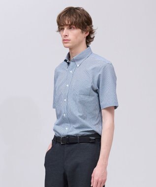 J.PRESS MEN 新色追加【 高通気性 / 軽量 / ノンアイロン / 撥水】【BEAT HEAT SYSTEM】半袖シャツ / B.D.