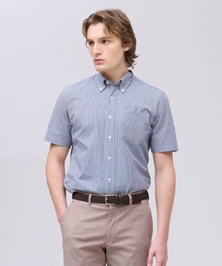 J.PRESS MEN 新色追加【 高通気性 / 軽量 / ノンアイロン / 撥水】【BEAT HEAT SYSTEM】半袖シャツ / B.D.