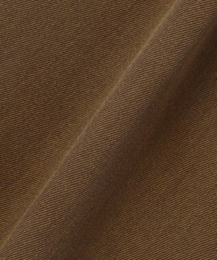 uncrave 【洗える】ギャバジン ドロストパンツ（uncrave WHITE） ブラウンカーキ