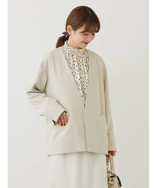 AMERICAN HOLIC ニュアンスジャケット Light Beige