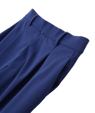 Green Parks きれいシルエット接触冷感テーパードパンツ Blue