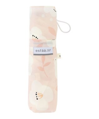 MOONBAT estaa 【耐風】折りたたみ傘 ハッピーバーズ UV オレンジ