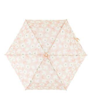 MOONBAT estaa 【耐風】折りたたみ傘 ハッピーバーズ UV オレンジ