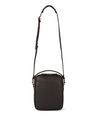 ACE BAGS & LUGGAGE LO HOMME PRESSE アルカイックソフト 本革 縦型ショルダーバッグ 大 71783 ロ・オム・プレッセ ブラック