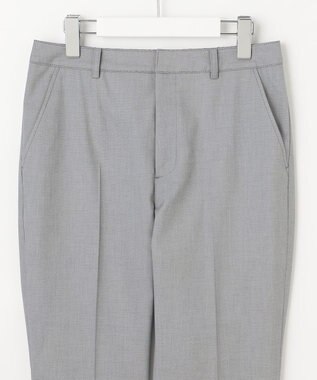 J.PRESS LADIES 【セットアップ対応・洗える・撥水】コットンFITTY テーパード パンツ グレー系