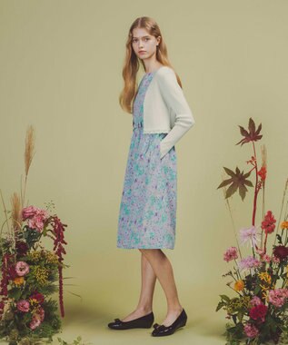 TOCCA FRUIT AND NUTS ボレロ ライトグリーン系