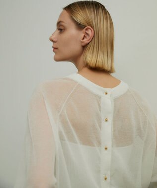 BEIGE， LIANE / ニットトップス Ecru