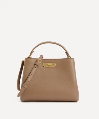 LIBERTY. バーリントン ミニ トップハンドルバッグ トープ