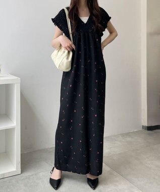 WEGO シャーリングサロペット