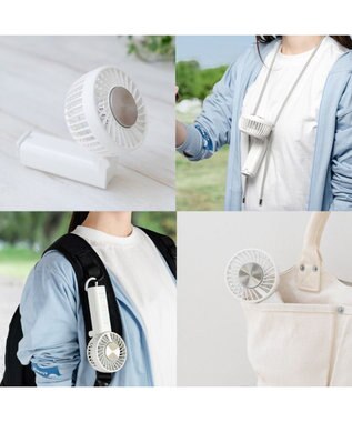 Mother garden しろたん  ひんやりプレートファン ホワイト