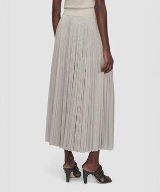 JOSEPH プリーツサテン　スカート Powder