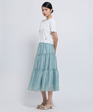 TOCCA LITTLE RIPPLES ニットトップス アイボリー系