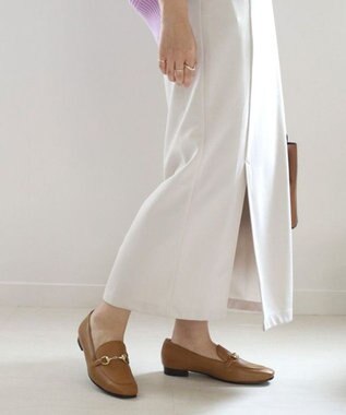 Pointer 日本製 国産牛革ビット付きローファー ライトブラウン