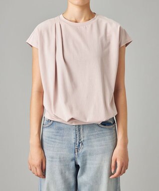 Chacott HandsomeCotton ドレープTシャツ グレイッシュローズ