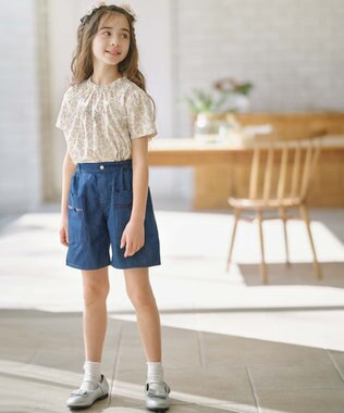 組曲 KIDS 【110-140㎝】サクラララ・ブラウス サクラ系5