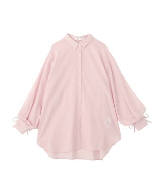 AMERICAN HOLIC ガーメントウォッシュアソートギャザーシャツ Pink