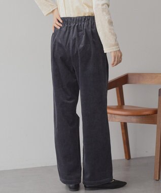 AMERICAN HOLIC カラーコールイージーパンツ Charcoal Gray