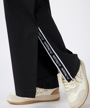 OP／FILA 【Kappa】チノワイドパンツ ブラック