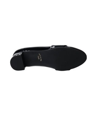 Bridget Birkin 【Bridget Birkin】バックルビジューヒールアップローファー ブラックエナメル