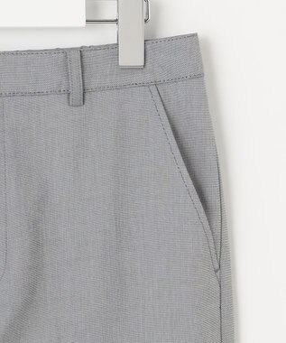 J.PRESS LADIES 【セットアップ対応・洗える・撥水】コットンFITTY テーパード パンツ グレー系