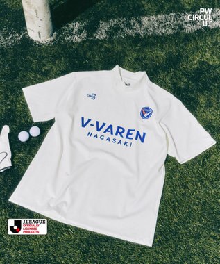 PW CIRCULUS 【UNISEX】J.LEAGUE モックネック J1所属の20クラブコラボ ゴルフ V・ファーレン長崎