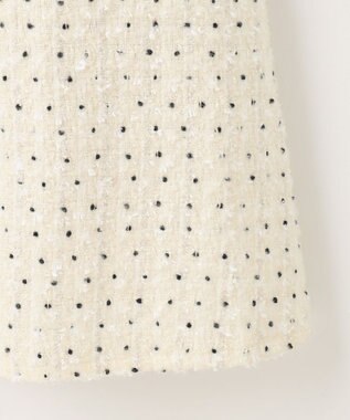 TOCCA CHIFFON TWEED ドレス アイボリー系