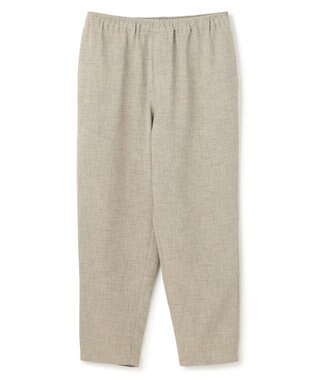 UNFILO MENS リネンライク イージーテーパード