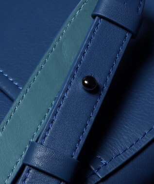 Paul Smith カラーブロックSS26 ミニショルダーバッグ ブルー