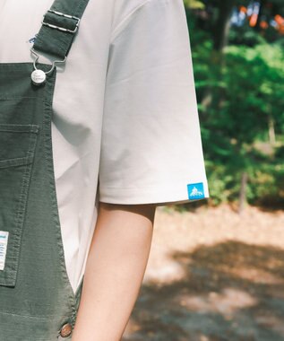 SHARE PARK MENS 【UVカット・吸水速乾・ストレッチ・軽量 】バンダナバックプリントＴシャツ ホワイト系