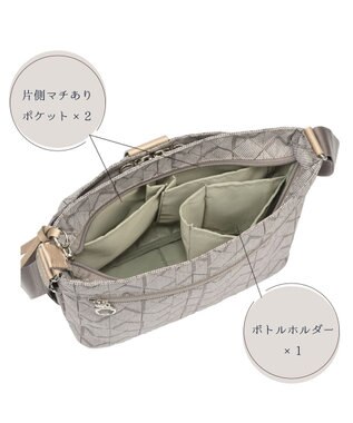 ACE BAGS & LUGGAGE Kanana project KM-2 ショルダーバッグ 5L 68711 カナナ カナナプロジェクト グレージュ
