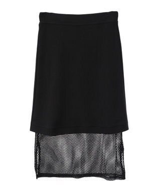 AMERICAN HOLIC 【WEB限定】レイヤード風スカート Black