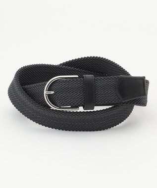 J.PRESS MEN ゴムメッシュベルト ブラック系