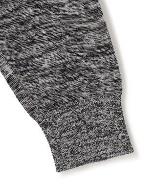 JOSEPH HOMME レクサスムリネ　クルーネックニット ライトグレー系