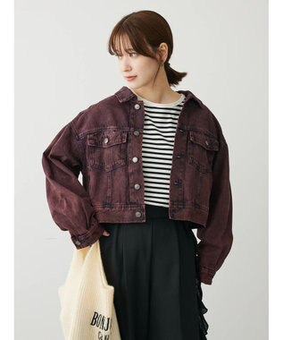 Green Parks ・ＳＵＧＡＲ　ＳＰＯＯＮ　カラーデニムＧジャン Red